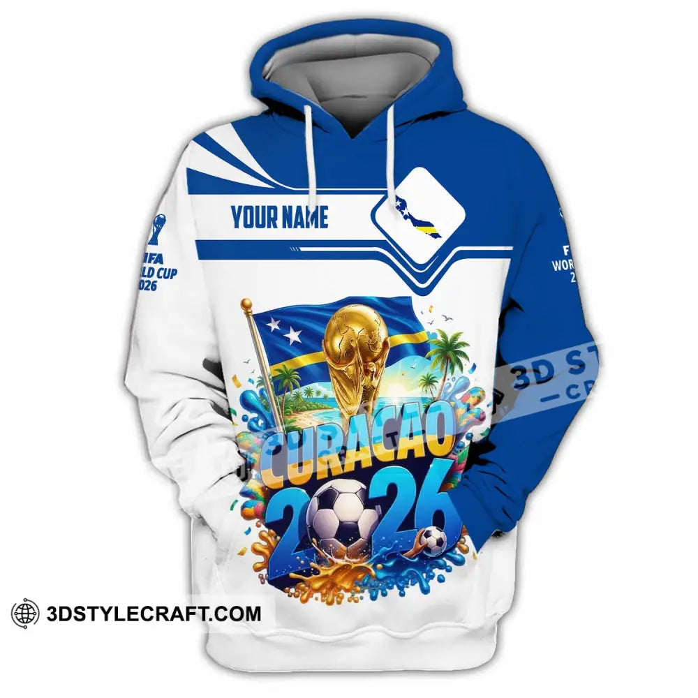 Unisex Shirt - Custom Curacao World Cup 2026 Shirt - Hoodie / S - T-shirt