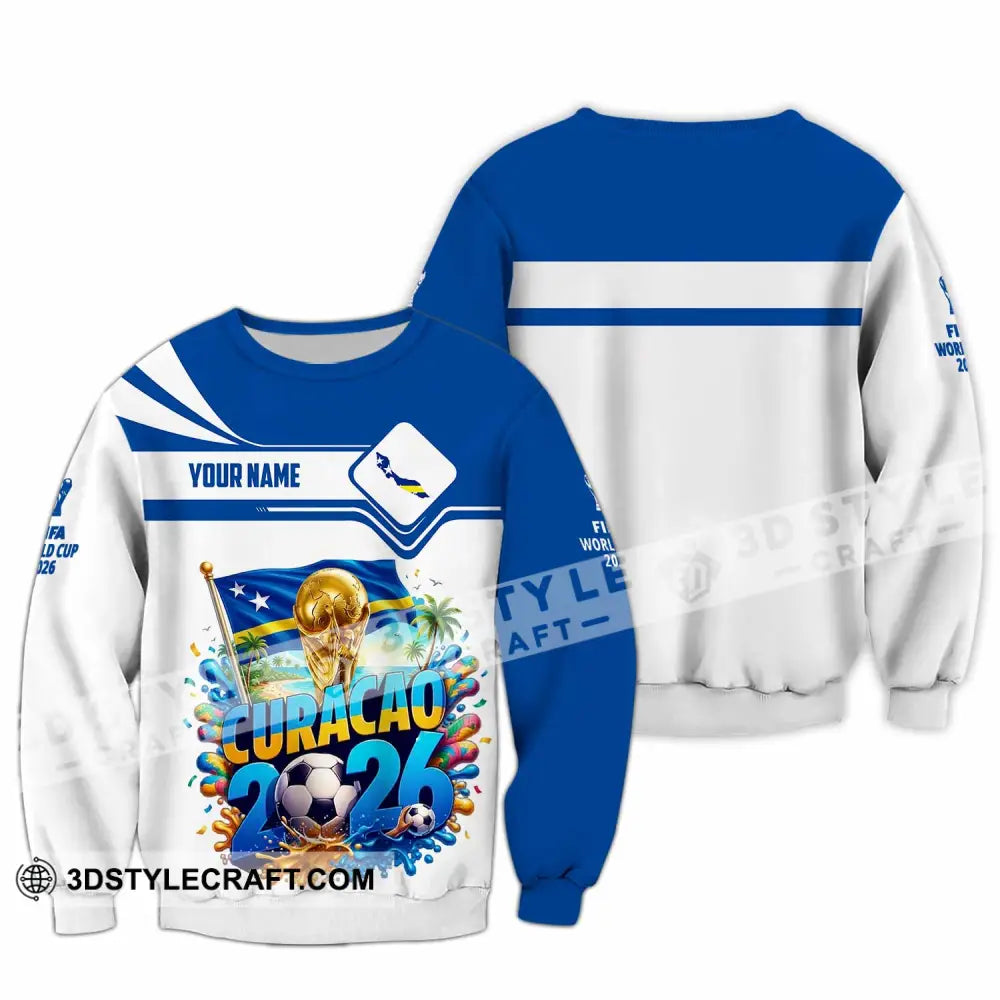 Unisex Shirt - Custom Curacao World Cup 2026 Shirt - Long Sleeve / S - T-shirt