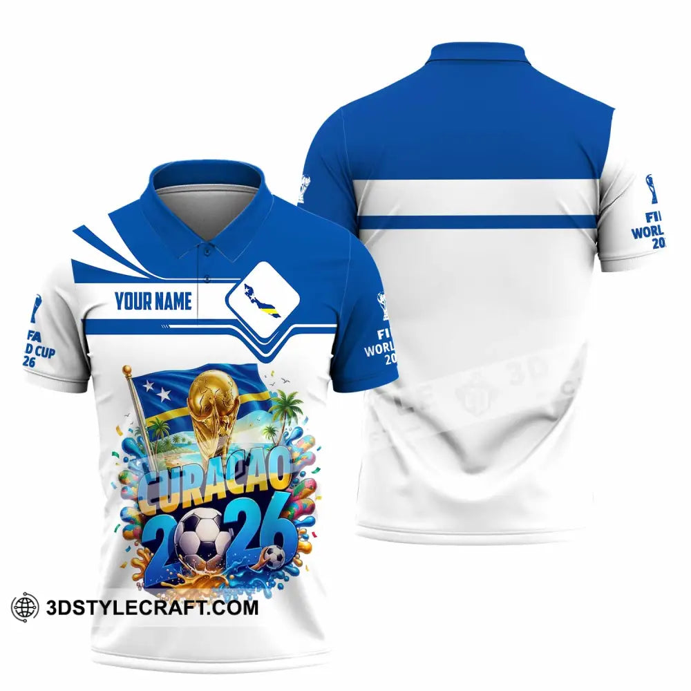Unisex Shirt - Custom Curacao World Cup 2026 Shirt - Polo Shirt / S - T-shirt
