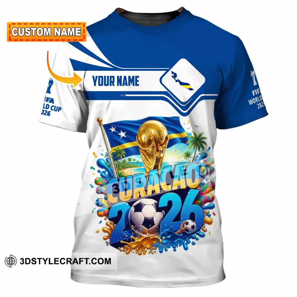 Unisex Shirt - Custom Curacao World Cup 2026 Shirt - T-shirt