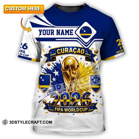Unisex Shirt - Custom Curacao World Cup 2026 Shirt - T-shirt