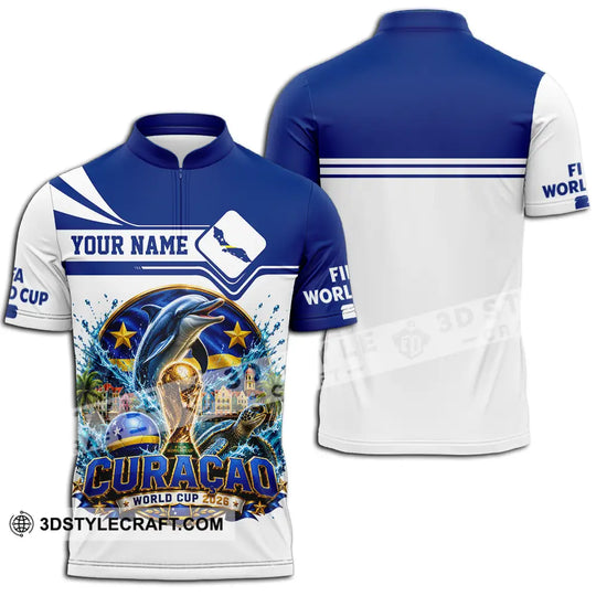 Unisex Shirt - Custom Curacao World Cup 2026 Shirt style option 2