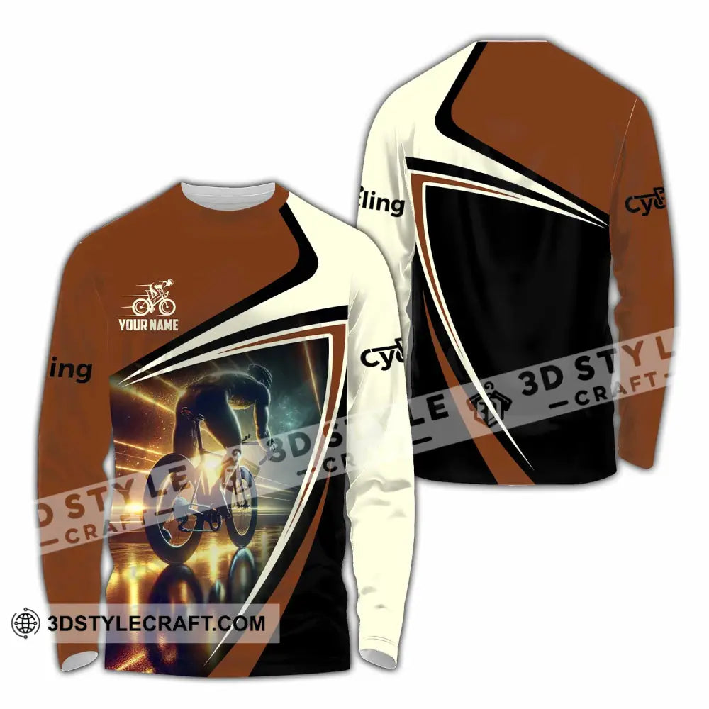 Unisex Shirt Custom Cycling Shirt Long Sleeve Shirt / S T shirt