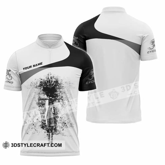 Unisex Shirt - Custom Cycling Shirt style option 3