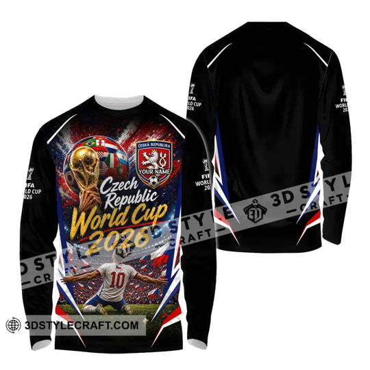 Unisex Shirt - Custom Czech Republic World Cup 2026 Shirt style option 4