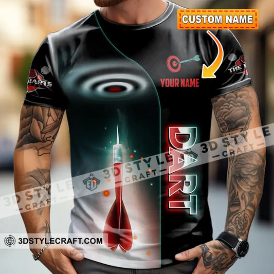 Unisex Shirt - Custom Dart Lover Sport Shirt T-shirt
