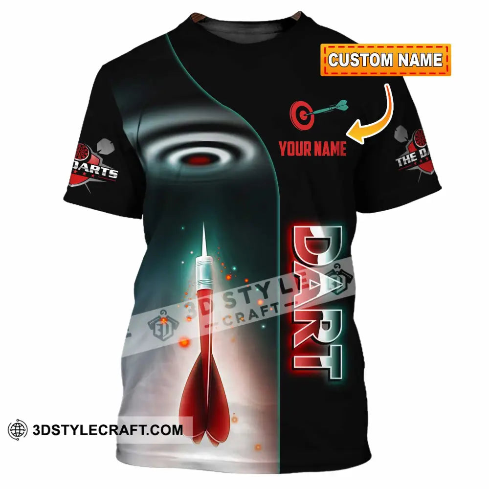 Unisex Shirt - Custom Dart Lover Sport Shirt T-shirt