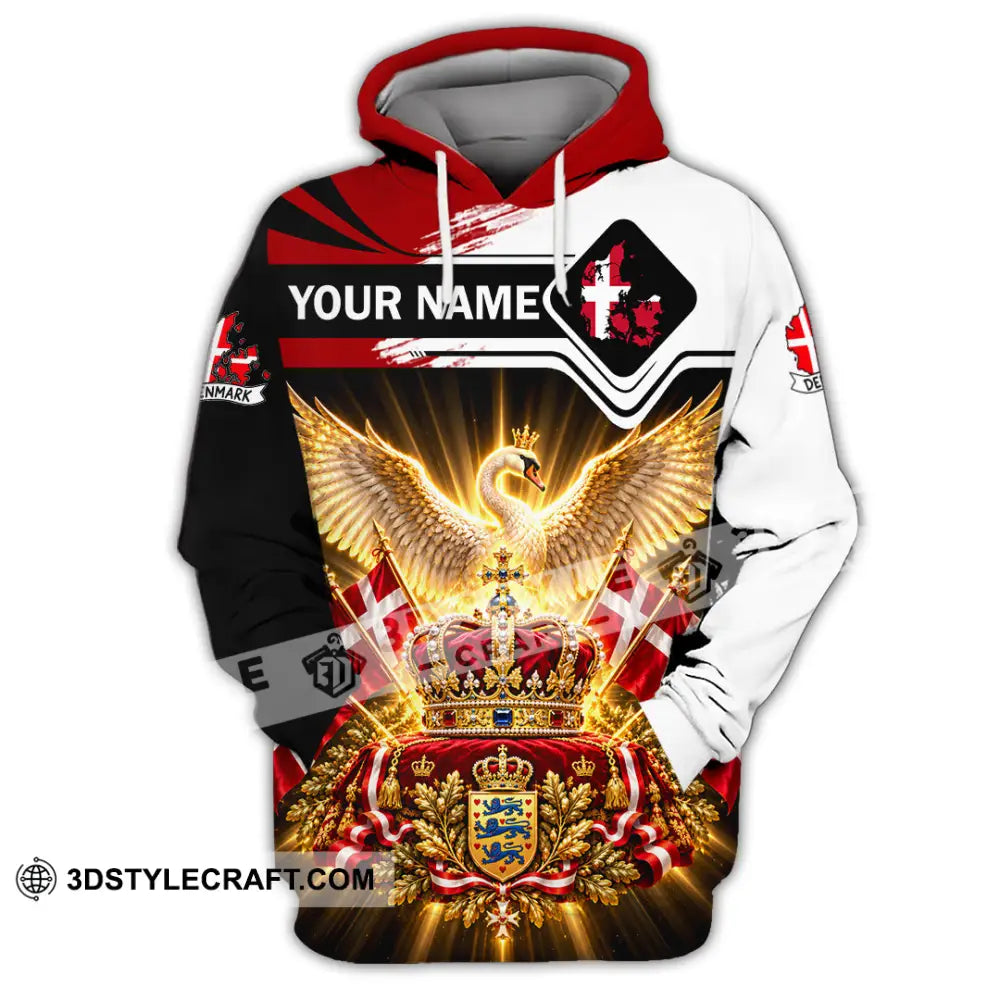 Unisex Shirt - Custom Denmark Shirt - Hoodie / S - T-shirt