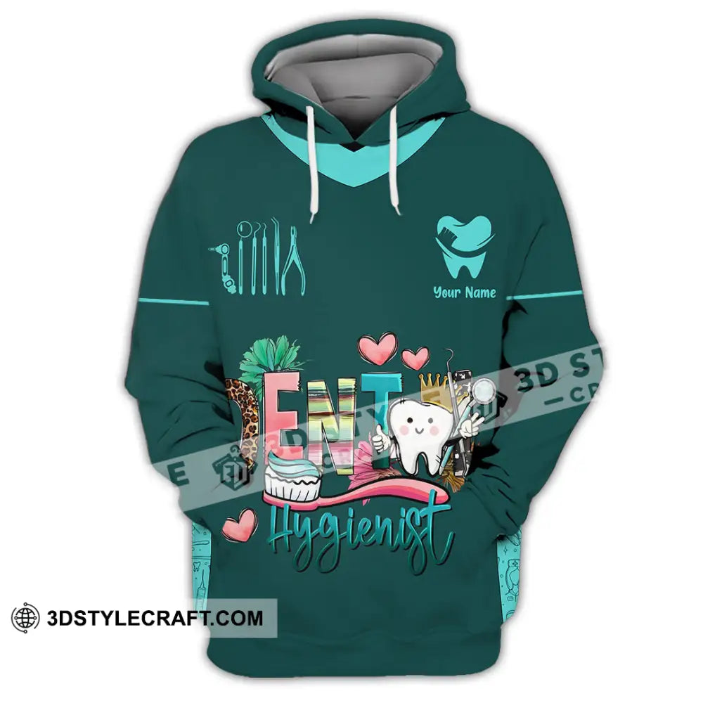 Unisex Shirt - Custom Dental Hygienist Shirt - Hoodie / S - T-shirt