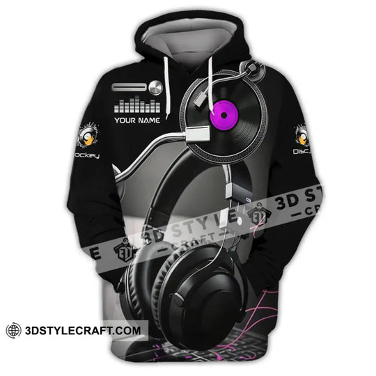 Unisex Shirt - Custom Disc Jockey 3D Shirt style option 3