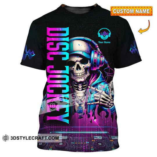 Unisex Shirt - Custom Disc Jockey 3D Shirt style option 1