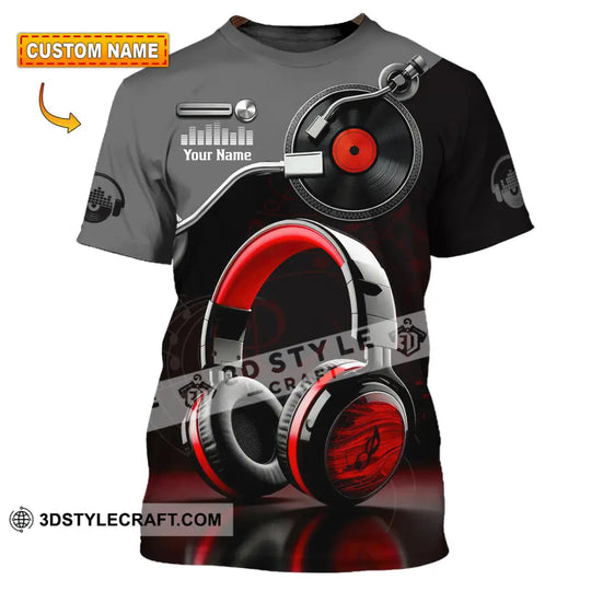 Unisex Shirt - Custom Disc Jockey 3D Shirt style option 1