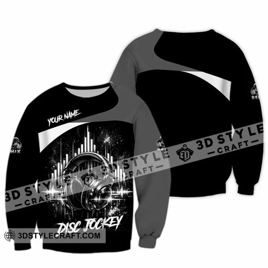 Unisex Shirt - Custom Disc Jockey 3D Shirt style option 3