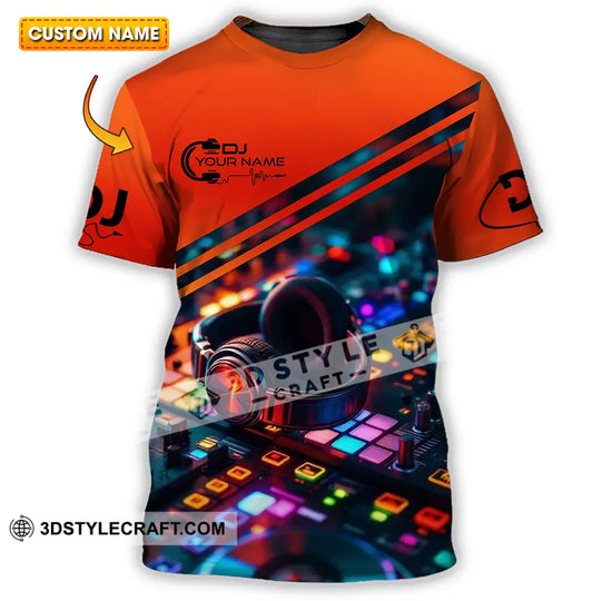 Unisex Shirt - Custom Disc Jockey DJ Shirt style option 1