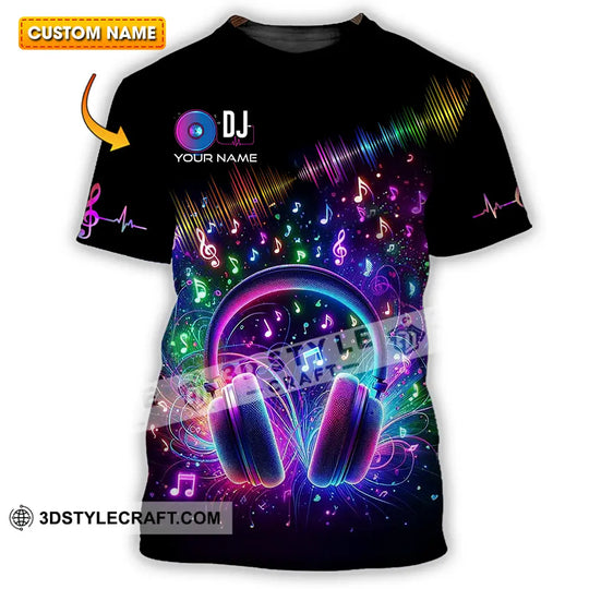 Unisex Shirt - Custom Disc Jockey DJ Shirt style option 1