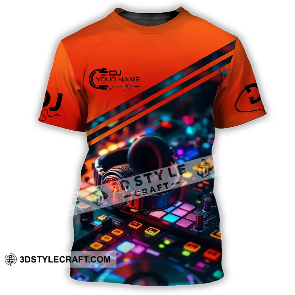 Unisex Shirt - Custom Disc Jockey DJ Shirt T-Shirt / S T-shirt