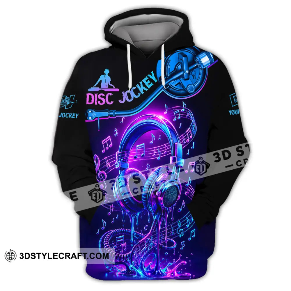 Unisex Shirt - Custom Disc Jockey Shirt - Hoodie / S - T-shirt