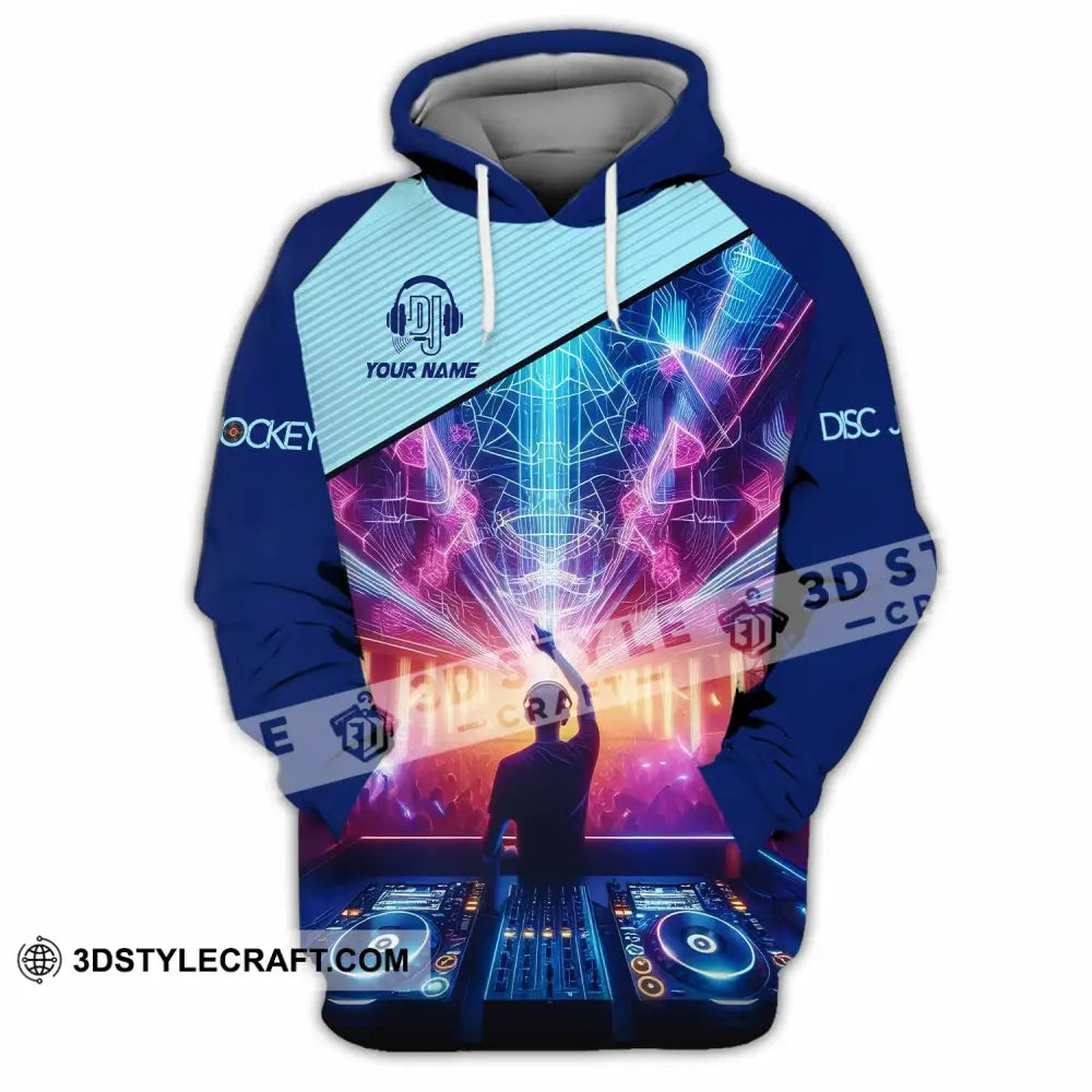 Unisex Shirt - Custom Disc Jockey Shirt Hoodie / S T-shirt