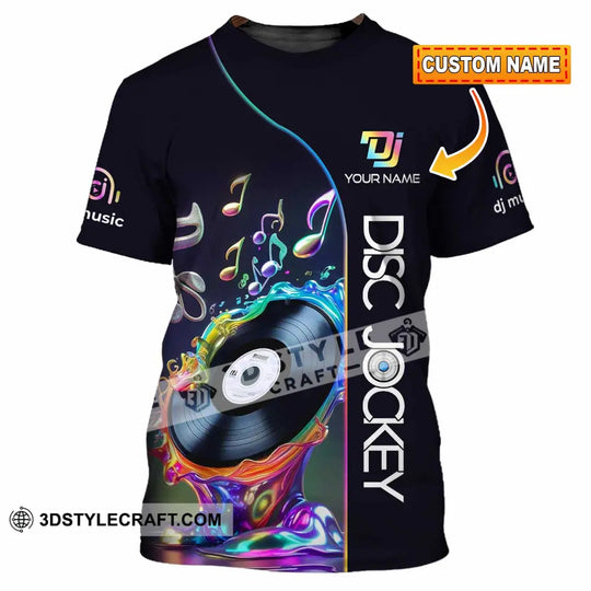 Unisex Shirt - Custom Disc Jockey Lover Shirt style option 1