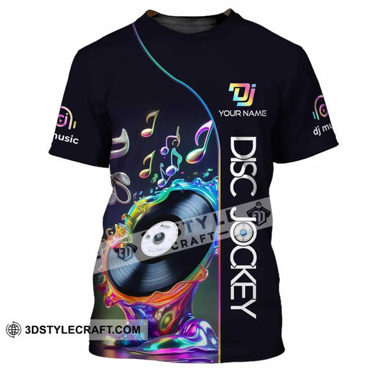 Unisex Shirt - Custom Disc Jockey Lover Shirt style option 2