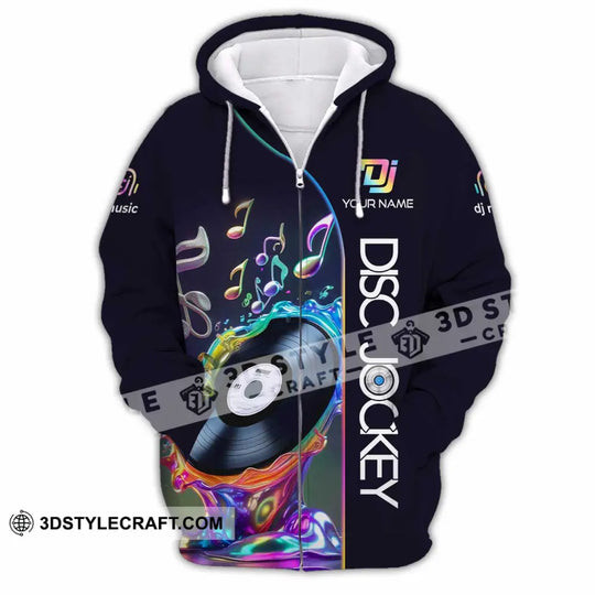 Unisex Shirt - Custom Disc Jockey Lover Shirt style option 3