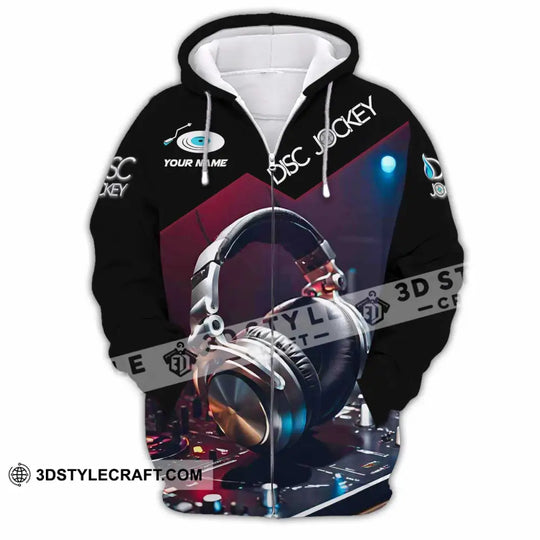 Unisex Shirt - Custom Disc Jockey Lover Shirt style option 4