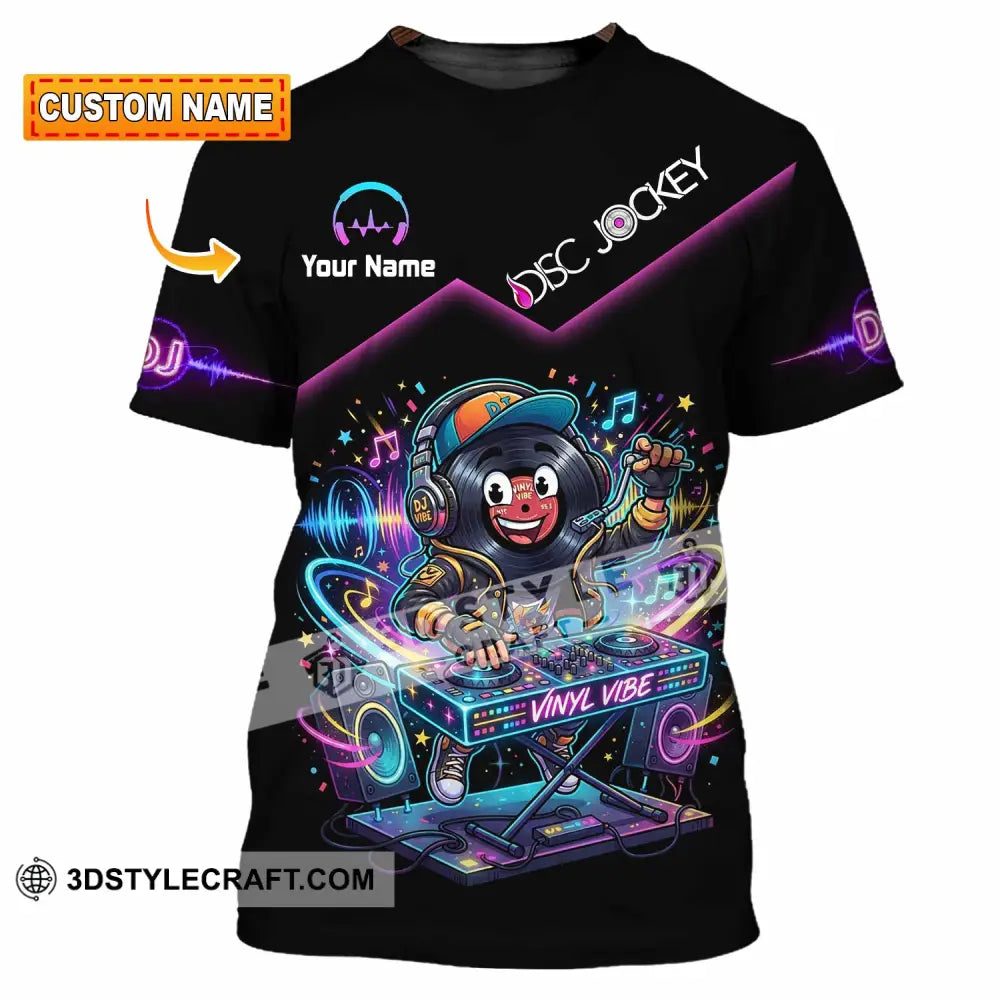 Unisex Shirt - Custom Disc Jockey Shirt - T-shirt