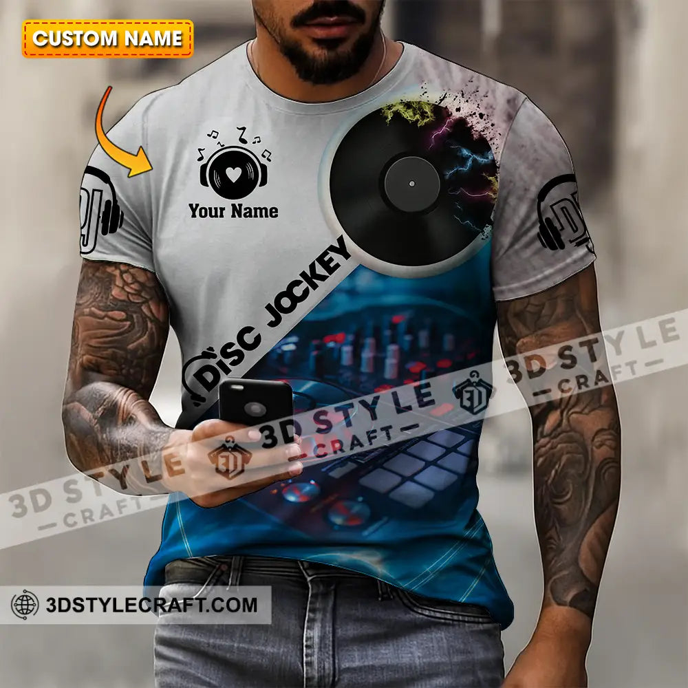 Unisex Shirt - Custom Disc Jockey Shirt T-shirt