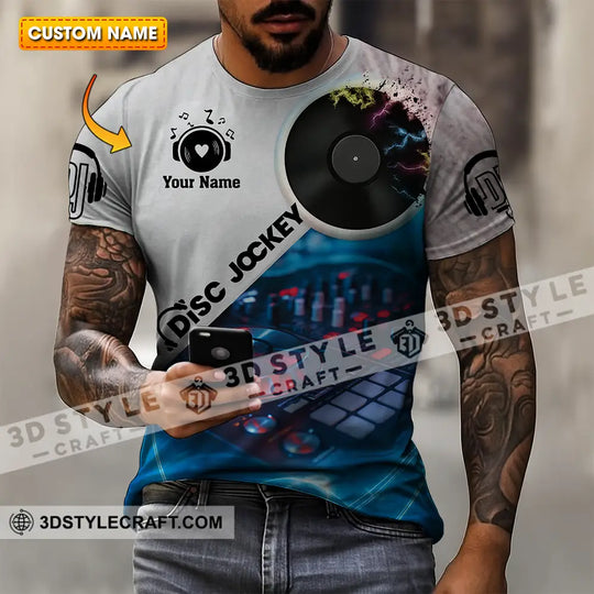 Unisex Shirt - Custom Disc Jockey Shirt style option 1