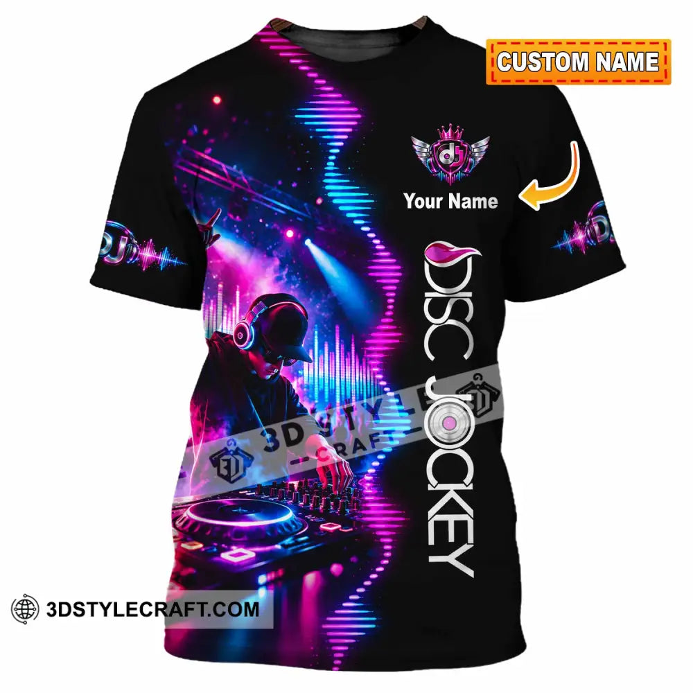 Unisex Shirt - Custom Disc Jockey Shirt - T-shirt