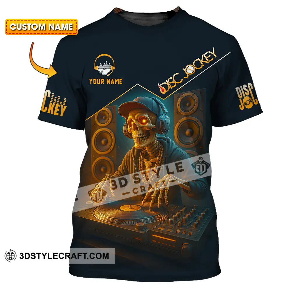 Unisex Shirt Custom Disc Jockey Shirt T shirt
