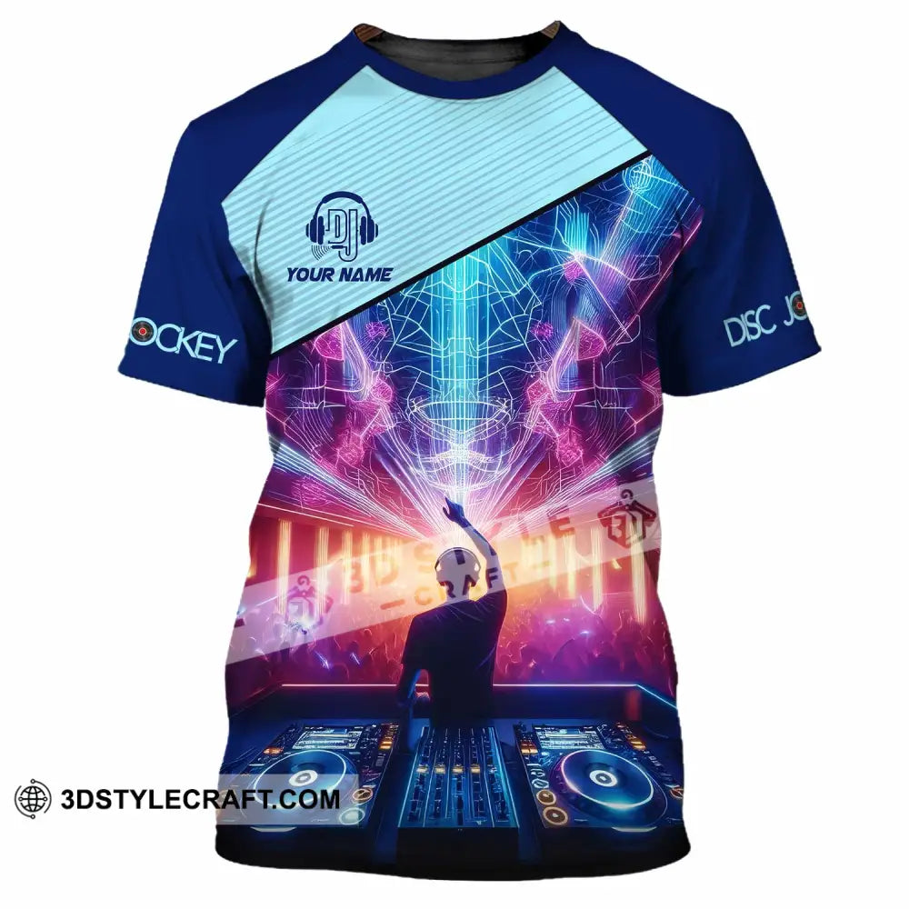 Unisex Shirt - Custom Disc Jockey Shirt T-Shirt / S T-shirt