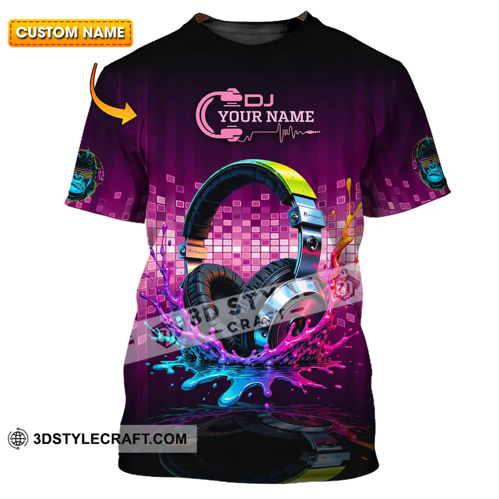 Unisex Shirt - Custom DJ 3D Shirt T-shirt
