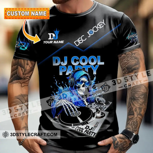 Unisex Shirt - Custom DJ Cool Party 3D Shirt style option 1
