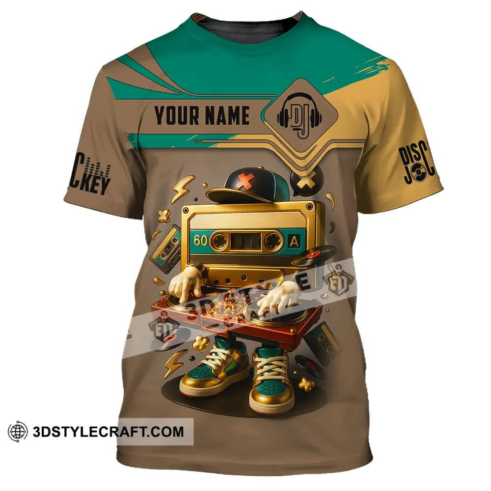 Unisex Shirt Custom DJ Shirt T Shirt / S T shirt