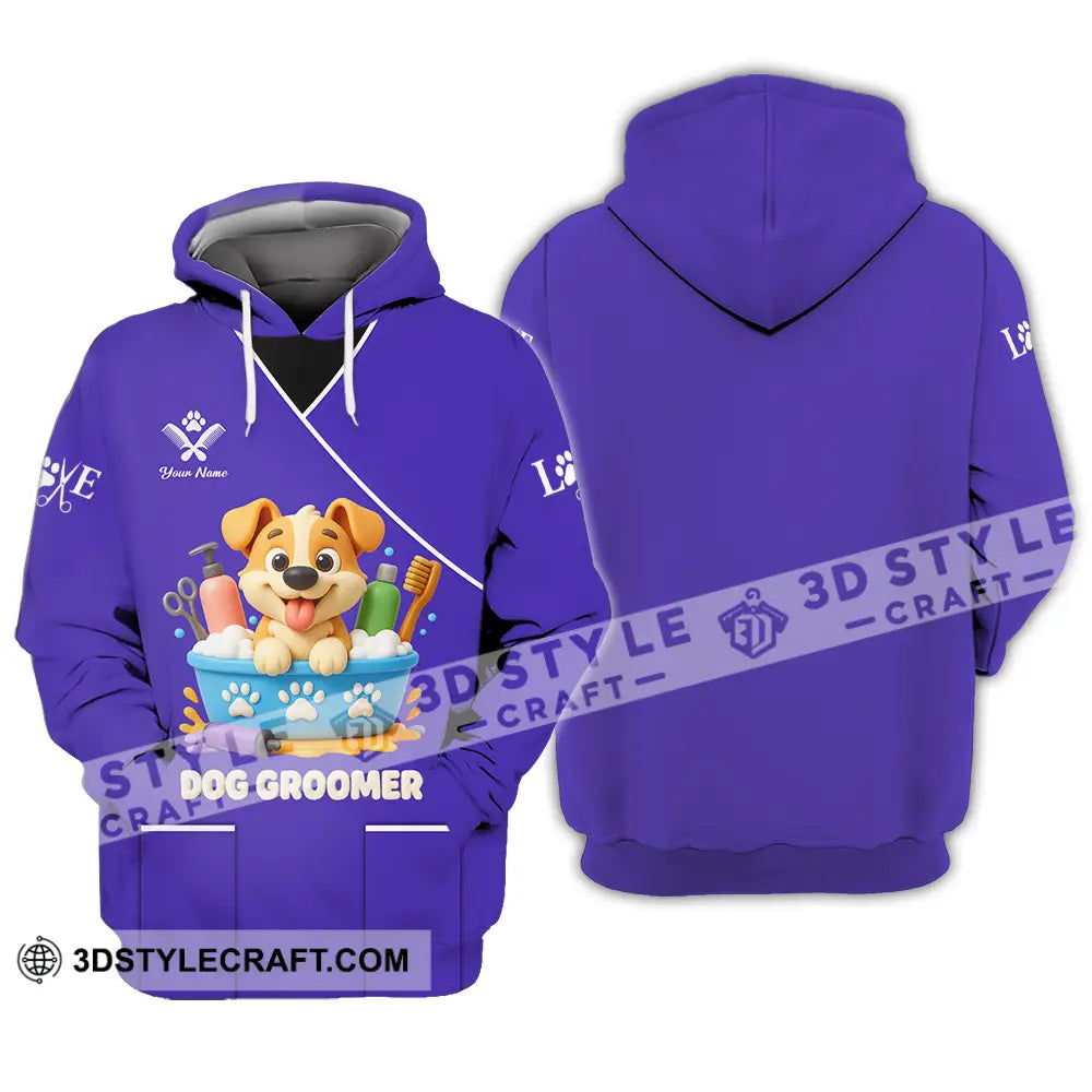 Unisex Shirt Custom Dog Groomers Shirt Hoodie / S T shirt