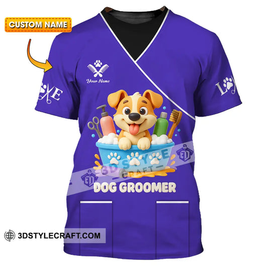 Unisex Shirt Custom Dog Groomers Shirt T shirt