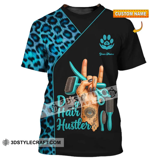 Unisex Shirt - Custom Dog Hair Hustler Groomer Shirt style option 1