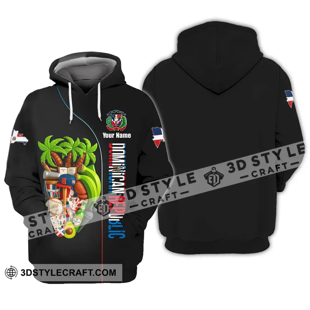 Unisex Shirt - Custom Dominican Republic Shirt Hoodie / S T-shirt