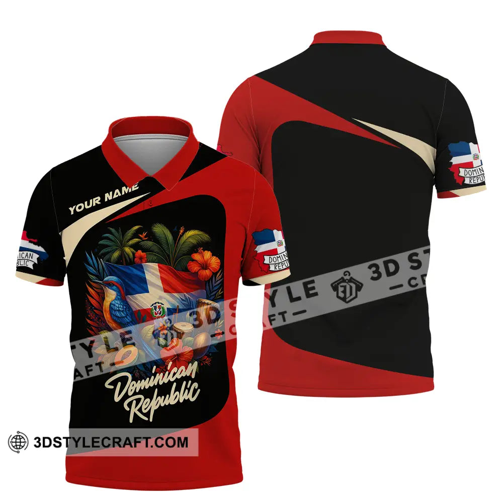 Unisex Shirt - Custom Dominican Republic Shirt Polo Shirt / S T-shirt