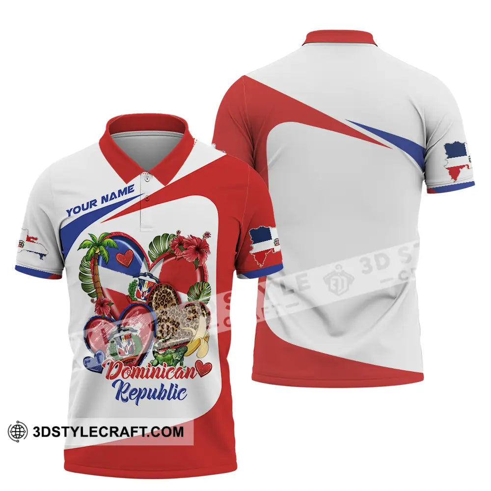 Unisex Shirt - Custom Dominican Republic Shirt Polo Shirt / S T-shirt