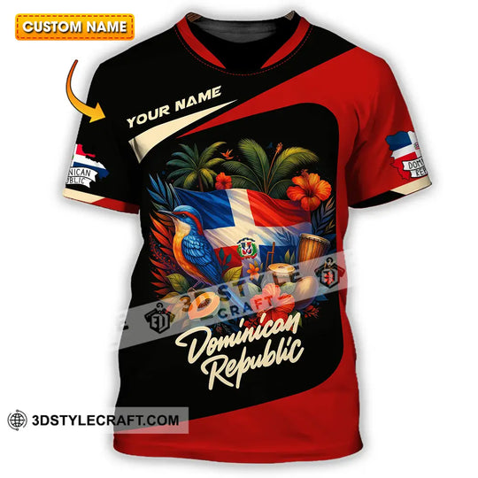 Unisex Shirt - Custom Dominican Republic Shirt style option 1