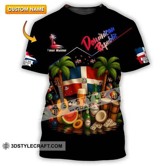 Unisex Shirt - Custom Dominican Republic Shirt T-shirt