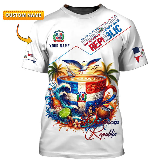 Unisex Shirt - Custom Dominican Republic Shirt style option 1