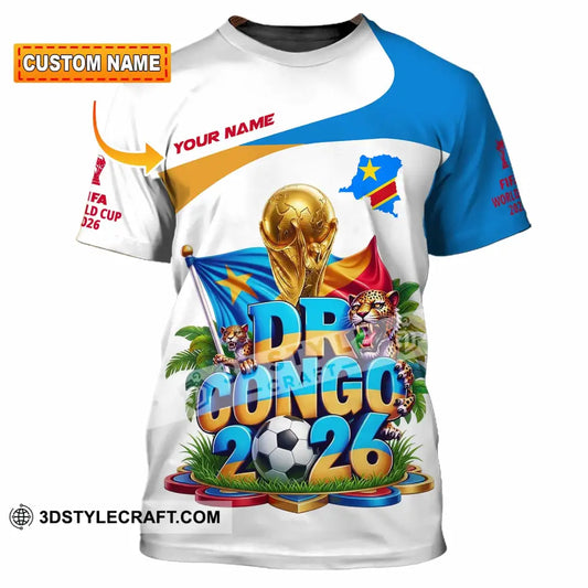 Unisex Shirt - Custom Dr Congo World Cup 2026 Shirt - T-shirt