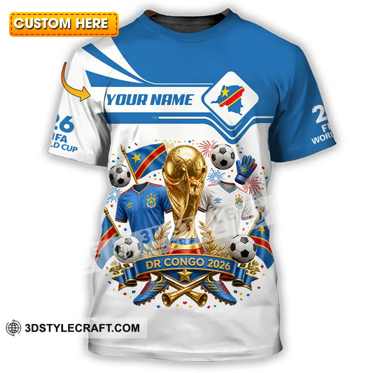 Unisex Shirt - Custom Dr Congo World Cup 2026 Shirt - T-shirt