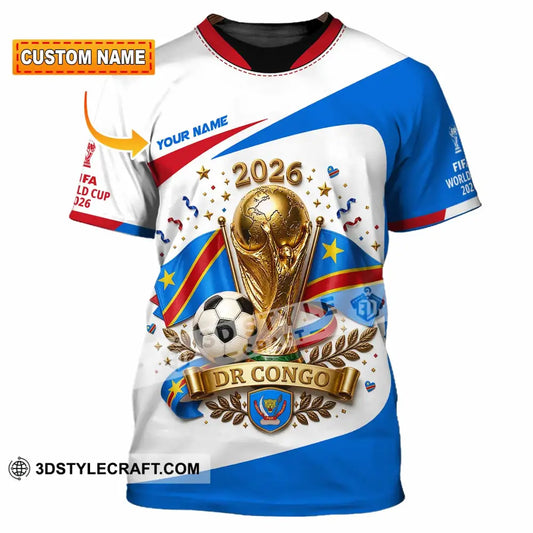 Unisex Shirt - Custom Dr Congo World Cup 2026 Shirt - T-shirt