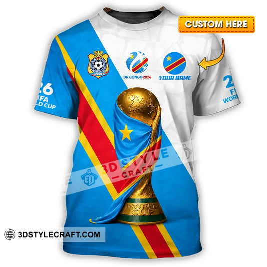 Unisex Shirt - Custom Dr Congo World Cup 2026 Shirt - T-shirt