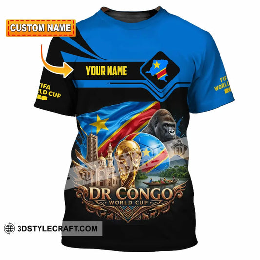 Unisex Shirt - Custom Dr Congo World Cup 2026 Shirt - T-shirt