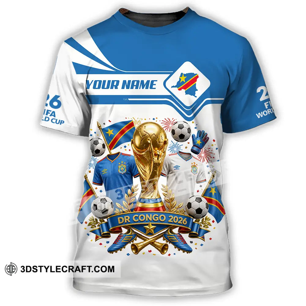 Unisex Shirt - Custom Dr Congo World Cup 2026 Shirt - T-Shirt / S - T-shirt